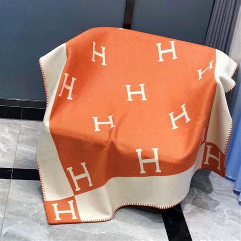 hermes h blanket dupe|hermes throw blanket etsy.